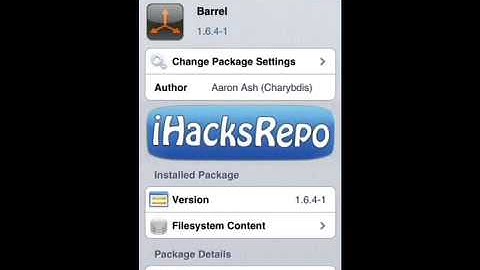 Source to get Barrel Free -Cydia Tweak-