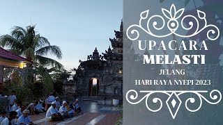 Upacara Melasti 2023 Umat Hindu Bulungan Jelang Hari Nyepi Tahun Baru Saka 1945  Kalimantan Utara