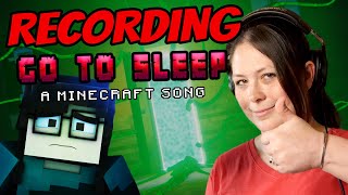 Recording Go To Sleep A Minecraft Song Survival Mode