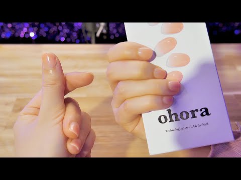 젤네일 ASMR 💅🏻｜<strong>네일샵</strong> 안 간지 오백 년｜오호라 젤네일
