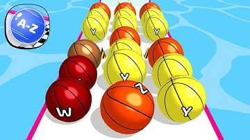 A-Z Run - All Levels Gameplay Android, iOS ( Level 4020 - 4033 )