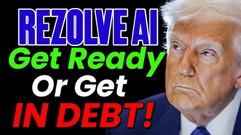 Wanneer stopt Rezolve Ai met crashen!? En explodeert het op maandag!?