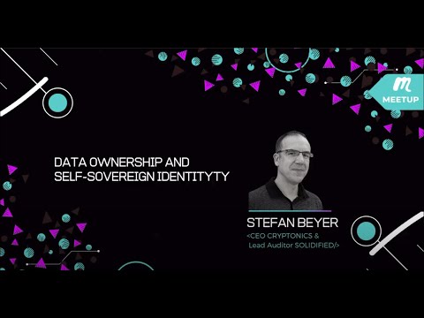 Hello Decentralization 2021 | Meetup about Data Ownership and SSI by Stefan Beyer from Cryptonics Hello Decentralization 2021 | Meetup about Data Ownership and SSI by Stefan Beyer from Cryptonics