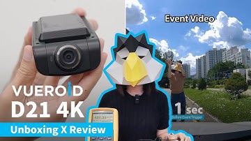 VUEROID DASHCAM: D21 4K Unboxing X Review