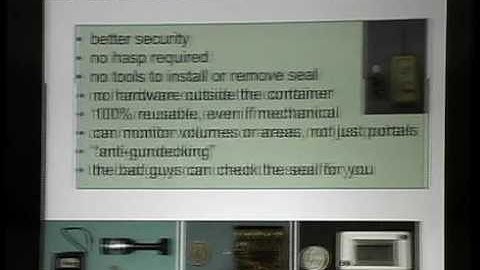 Shmoocon 2010: Better Approaches to Physical Tamper Detection 3/6