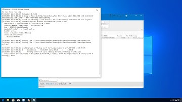 How do I use history in Backup4all