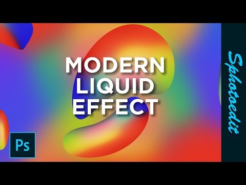 Fluid or liquid effect_photoshop