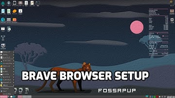 Brave install to Fossapup64