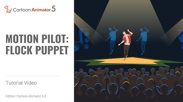 How to Animate Multiple Characters & Props with Flock Motion | Cartoon Animator 5 Tutorial