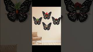 Decorative Wooden Butterflies - Pack of 4