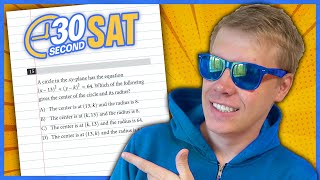SAT | Test 7 Digital | Module 1 | Problem 15 - IN 30 SECONDS OR LESS