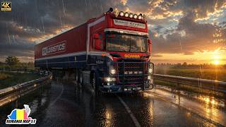 ETS2 1.58 | Realistic Driving | PGR Scania R560 | Romania Map v1.1 | POV 4K | #ets2