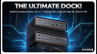 iVANKY FusionDock Ultra Review – Best Thunderbolt 5 Dock?