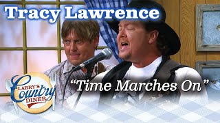 TRACY LAWRENCE sings TIME MARCHES ON at LARRY'S COUNTRY DINER!