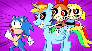 Evil PowerPuff Girls and My Little Pony!?