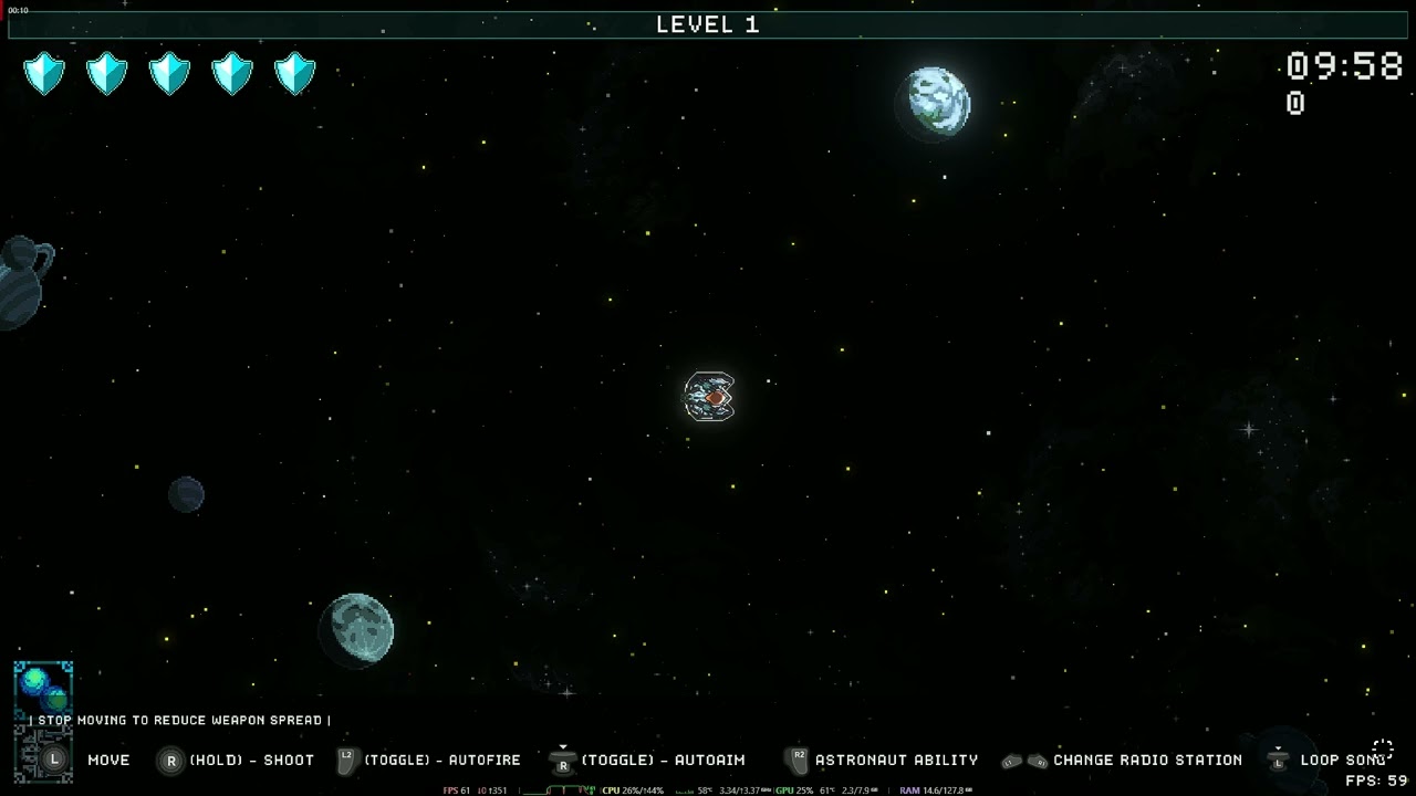 Cosmic Carnage (update 0.9) - The Involuntary Pacifism Bug