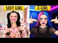 E-GIRL vs. SOFT GIRL cuando LA ABUELA viene – Musical Típico Familiar por La La Vida