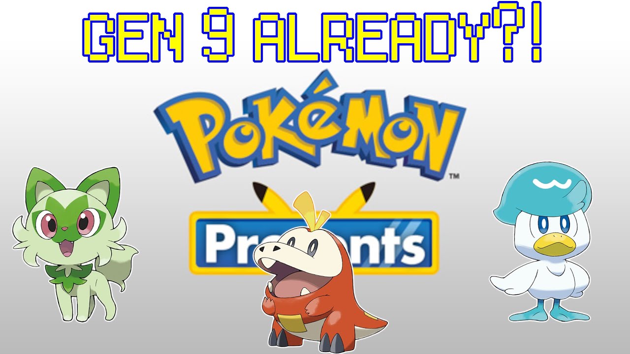 Pokemon presents. Already happening