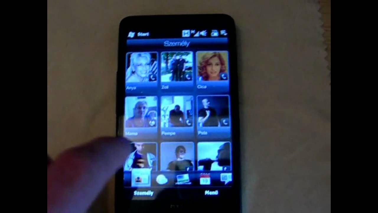 HTC HD2 LEO Preview Part 2 HUN
