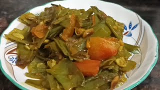 valachy shenga साधी व सोपी वालाची भाजी