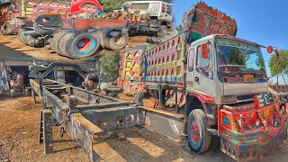 How to repair a old truck chassis | Repairing And Restoration old hino truck chassis complete video