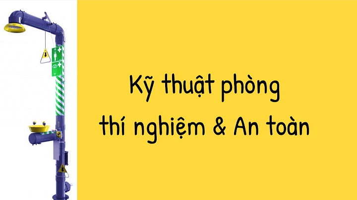 Quy chế hoạt động của phòng thí nghiệm hóa lý