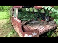 VW Split window bus and bug graveyard find and rescue