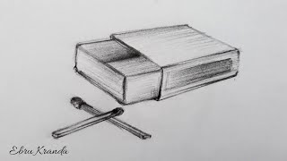 Kibrit Kutusu Çizimi - Nasıl Çizilir? Match Box Drawing - How To Draw?