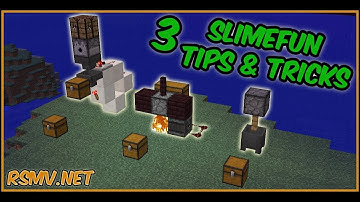 3 Slimefun Tips & Tricks