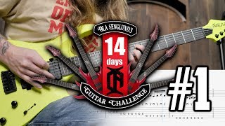 ola 14 days - guitar challenge #1 alternate picking