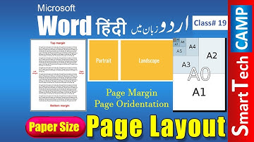 Page Layout,  Urdu / Hindi - Microsoft Word Training