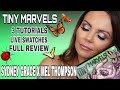 SYDNEY GRACE X MEL THOMPSON TINY MARVELS PALETTE | 3 LOOKS | FULL REVIEW