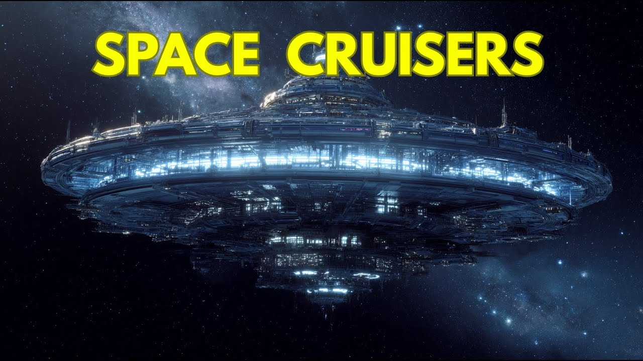 Futuristic Space Cruisers & Stations  | Extended Cinematic Ambient Sci-Fi