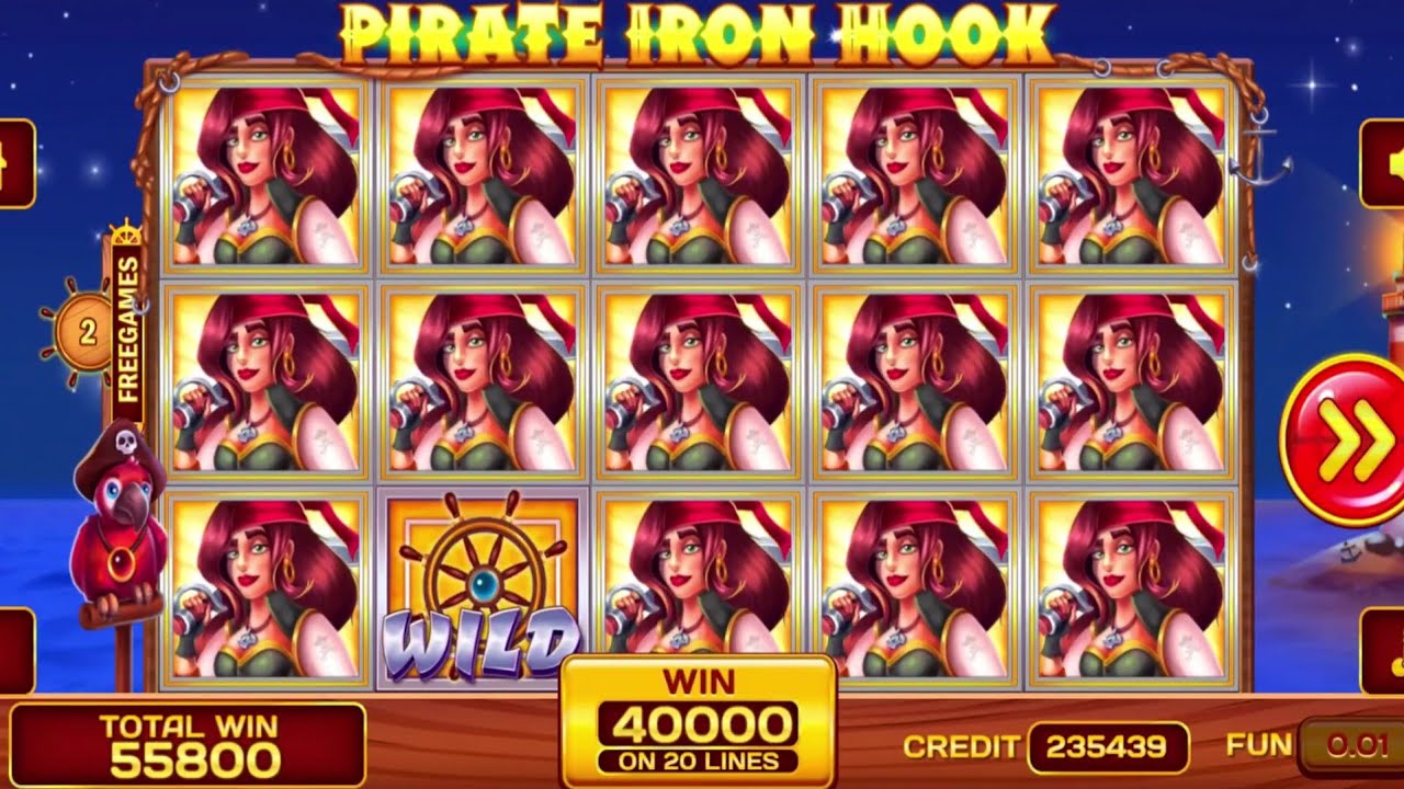 Pirate Iron Hook Slot Review | Free Play video preview