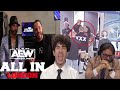 Tony khan is pathetic cm punk was 100 right  aew all in footage revealed aew cmpunk