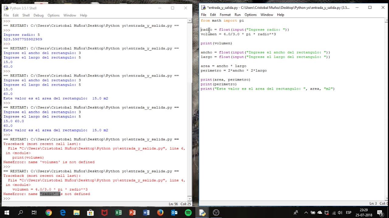 Python 5: Entrada y salida de datos - YouTube