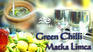 Amazing KULUKKI SARBATH | Refreshing Booster Mirch Soda | GREEN CHILLIES MATKA LIMCA | Street Food