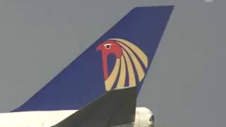 [Old-Film] [1997 Narita] Egypt Air 747-300M《MS74D SU-GAL NRT971015》