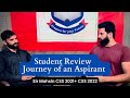 Student review css journey of an aspirant experience under mentorship of sir mohsin