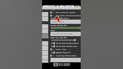 Minecraft Pe New Update Officially Add New Botton F5 🤯💀#minecraft​ #shorts #skull #memes #moments