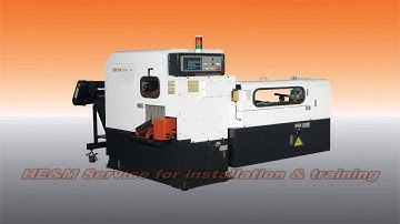 HE&M Saw CNC Carbide Sawing Machines – High-Speed Precision Cutting Solutions