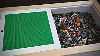 DIY Lego Table Build - Doubles as a Beautiful Coffee Table - Free Plans