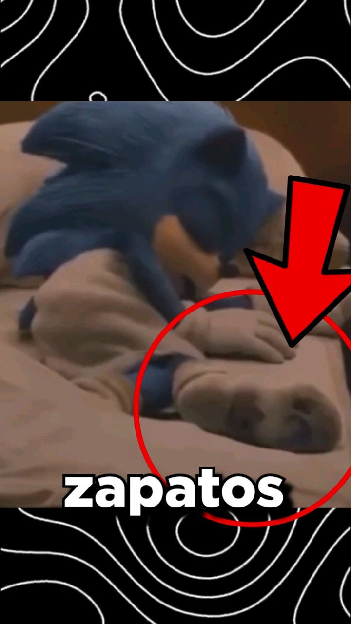 ¿POR QUÉ SONIC NO SE QUITA LOS ZAPATOS? ? #sonic #josativi #youtube #shorts #miedo