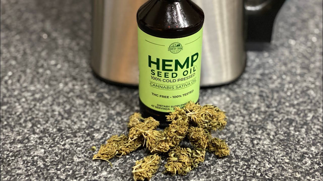 How to make CBD oil! Using hemp seed oil. YouTube
