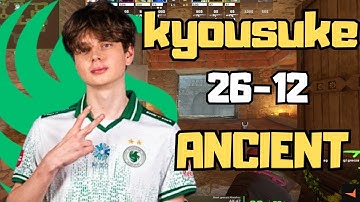 CS2 POV | kyousuke Faceit Ranked (ANCIENT) - Voice Comms 26-12