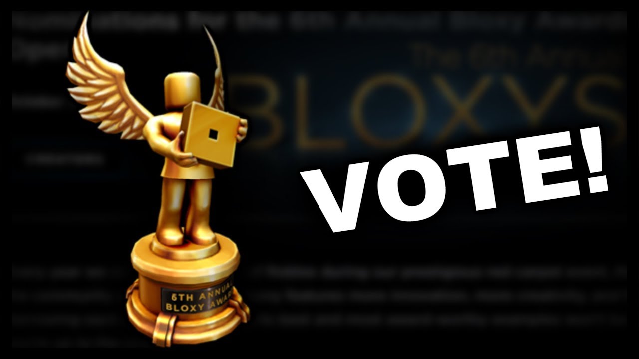 The 2018 Roblox Bloxy Award Nominations Are Out Youtube - the 2018 roblox bloxy award nominations are out youtube