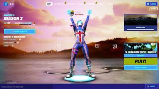 SKI skin FORTNITE dancing in lobby lobby for Tiktoks!!