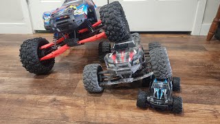 Traxxas Maxx & Hoss bashing!