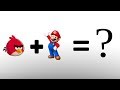 Angry Birds + Mario bros all characters - Bowser12345
