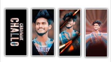 New Style Trending Chammak Challo Video Editing in Alight Motion Instagram trending video editing